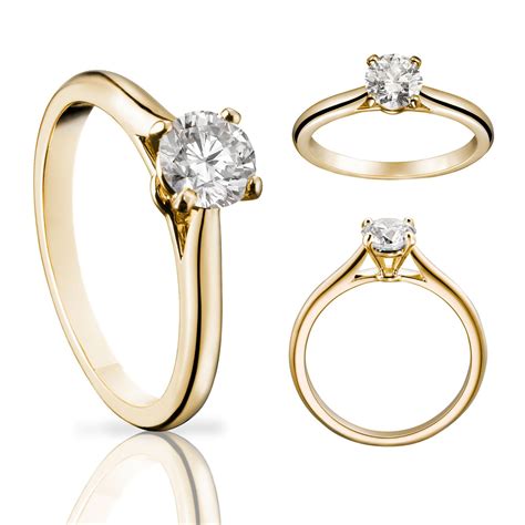 cartier solitaire ring